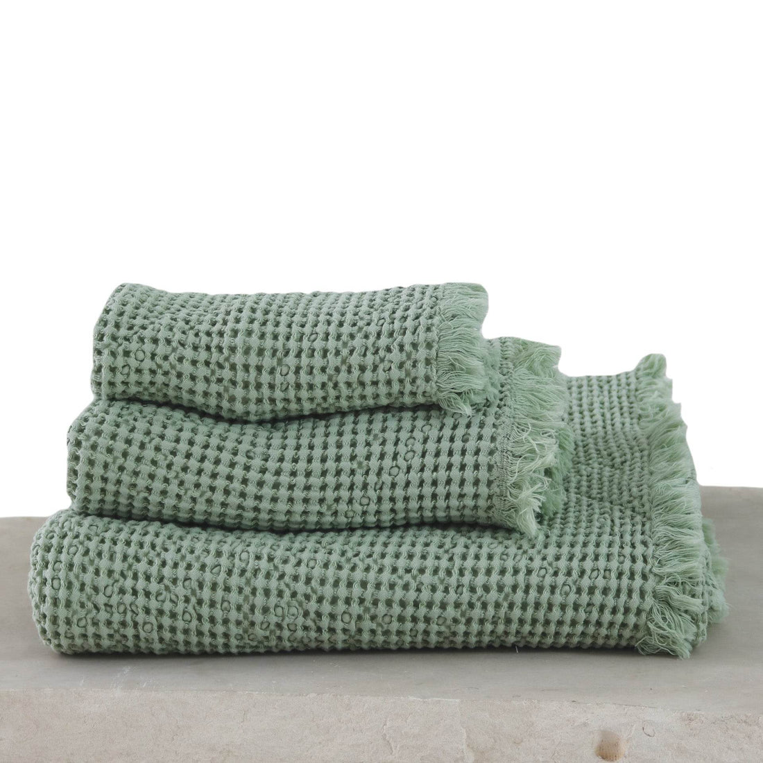Conjunto de Toalhas de Banho Favo Soft com Franjas - LethesHome