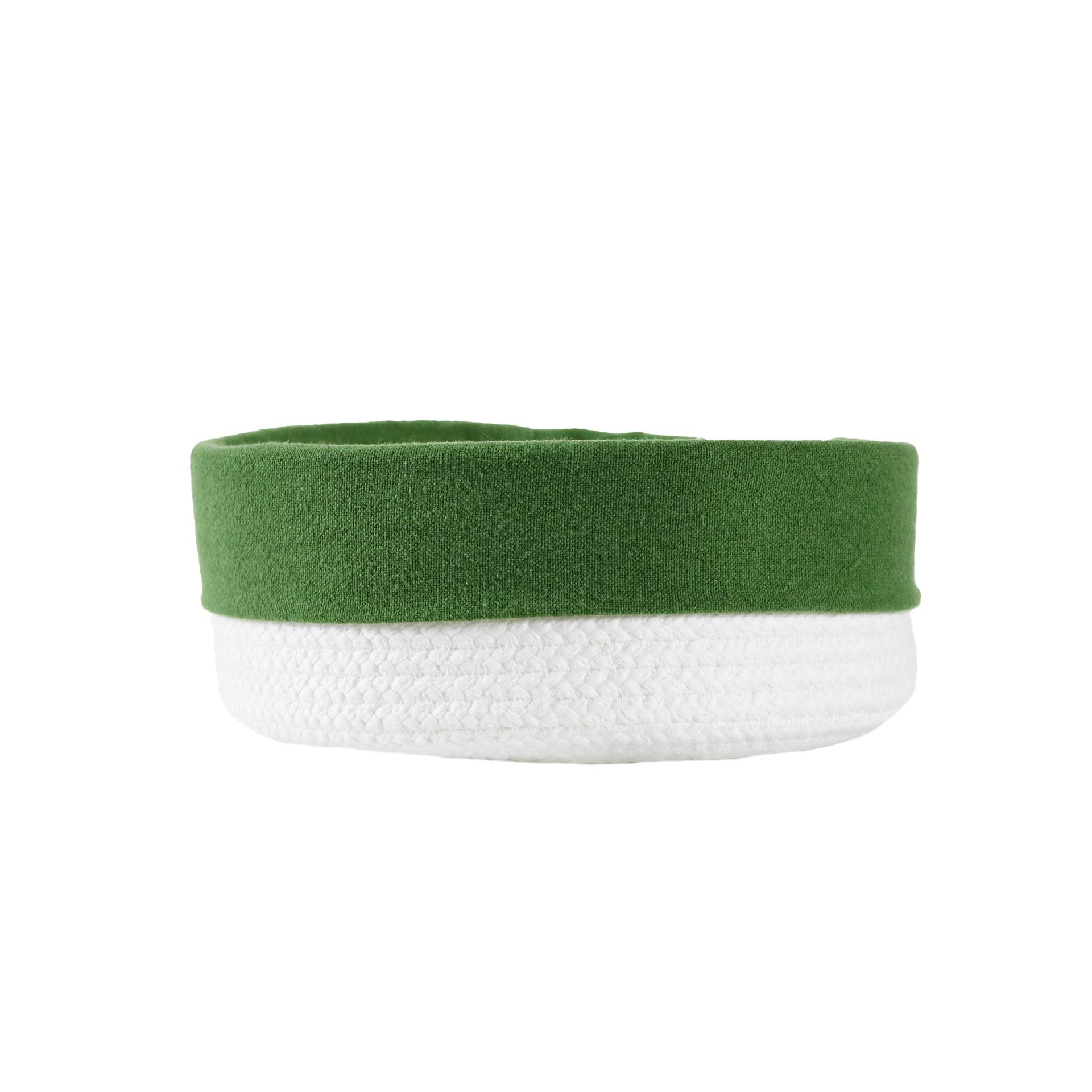 Cesto com Aplicação Linho Pure Soft - LethesHome