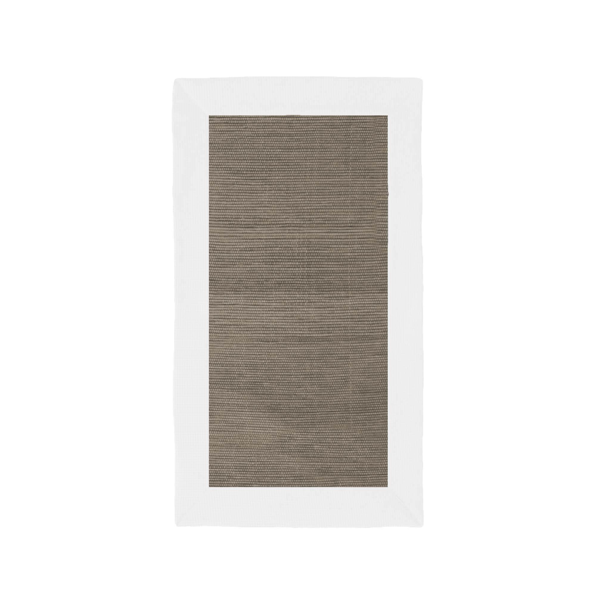 Tapete Taupe com Aplicação Favo - LethesHome