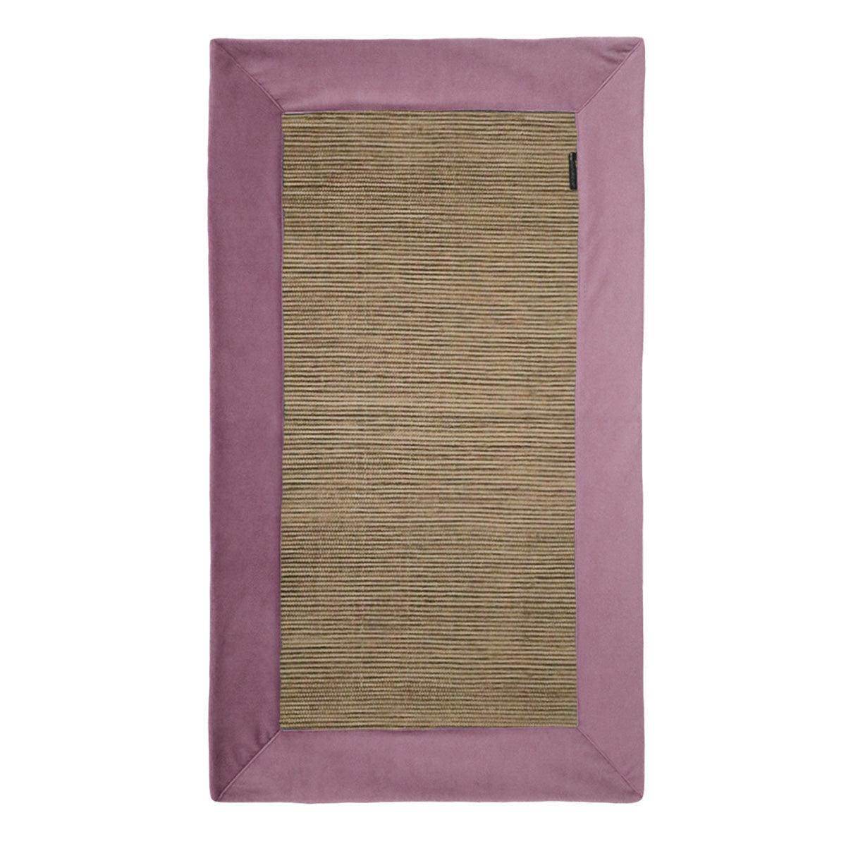 Tapete Taupe com Aplicação Veludo Soft - LethesHome